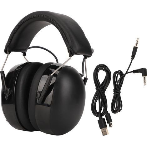 Cache-Oreilles à Réduction de Bruit, Casque de Protection Auditive Bluetooth 5.0 avec Suppression du Bruit pour Enfants, Casque électronique Multifonctionnel (1/5)