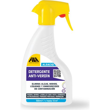 FILA 73105112SPA ALGACID Detergente Antiverdín Para Exteriores 500 ml - ref: 73105112SPA (1/3)