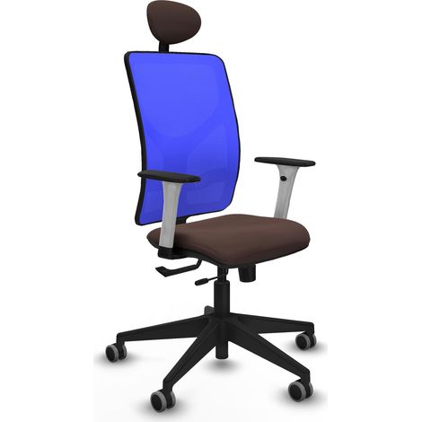 Sedia da ufficio piqueras y crespo Motilla bianco velluto (1/2)