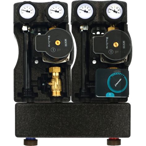 Groupe hydraulique MODULFIT PREMIUM COMPACT XS direct et mélangé avec circulateur et séparateur - Thermador
