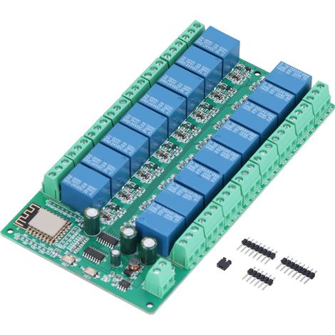Relay Module 16 Channel WiFi Remote Control Development Board DC 24V for ESP8266