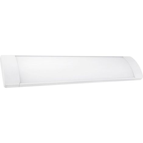 Gebogener LED-Bildschirm (24W 6400K 2600lm) IP20 60x13cm weiß (1/3)
