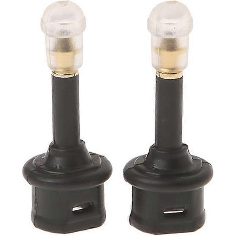 2 adaptateurs optiques numériques Toslink femelle vers mini-jack audio mâle 3.5 mm. (1/5)
