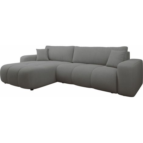Sofá rinconero Comfivo Laurus I, Velo 635, Función de descanso, Almacenaje, 274x145x82cm, 0 (1/5)