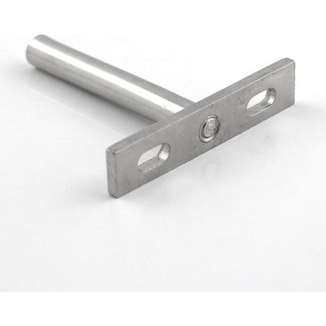 Lot de 10 supports métalliques invisibles pour étagères flottantes, 7,6 cm (3 pouces). (1/5)