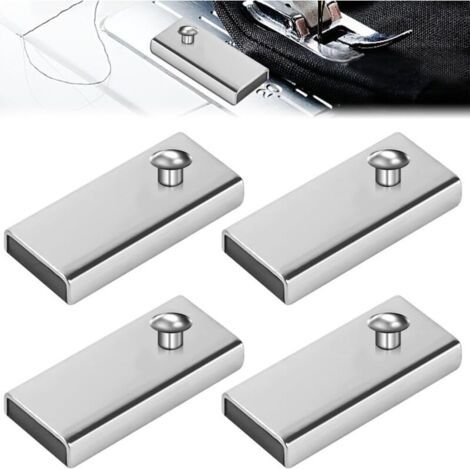 royaluxe-Guide de Couture Magnétique 4 Pièces Outils de Conseil pour Machine à Coudre Pied De Biche Machine a Coudre Aimant de Guide de Couture Accessoires de Couture pour Machine à Coudre