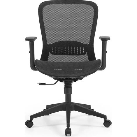 [NEUWERTIG] B-Ware My Buero Bürostuhl Drehstuhl Schreibtischstuhl Netz Air Port 2 Armlehnen Schwarz (1/2)