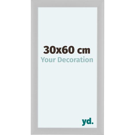 yd. - Cadre photo 30x60 - Blanc Mat - MDF - Como (1/5)