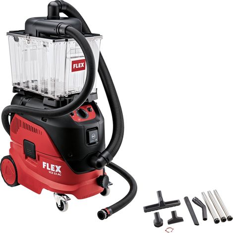 Flex Sicherheitssauger VCE 33 M AC Set + Reinigungsset + Vorabscheider VCE-PS 25