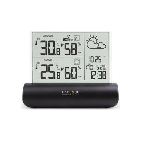 Explore Scientific WSH4501 Schwarz LCD