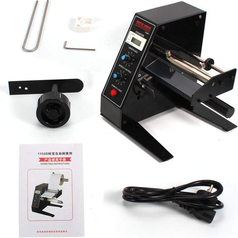 Dispensador automático de etiquetas, etiquetadora rectangular Etiquetadora automática Control numérico (1/5)