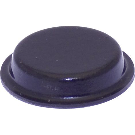 TOOLCRAFT PD2024SW Gerätefuß selbstklebend, rund Schwarz (Ø x H) 19 mm x 4 mm 1 St.