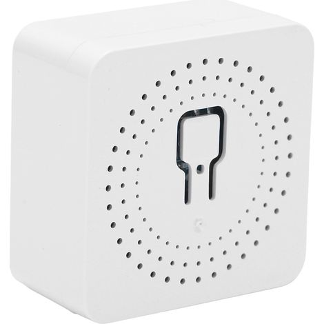 Mini interrupteur intelligent pour TUYA Zigbee, contrôle par application mobile, blanc, marche/arrêt, 100240 V (16 A) (1/5)