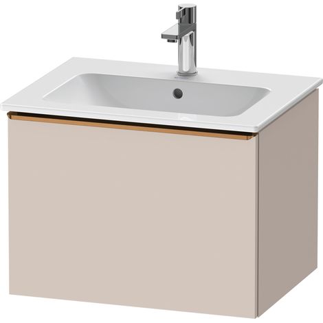 Duravit D-Neo Waschtischunterbau wandhängend, 610x440x462mm, 1