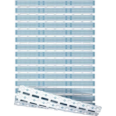 Tapis de salle de bain antidérapant, long et pliable, pour salle de douche, anti-lutte/6048 cm,Bleu et blanc
tapis de sol à ventouse (1/5)