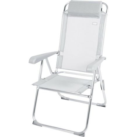 Aktive Chaise Pliante Inclinable Gris Confort Extérieur (1/5)