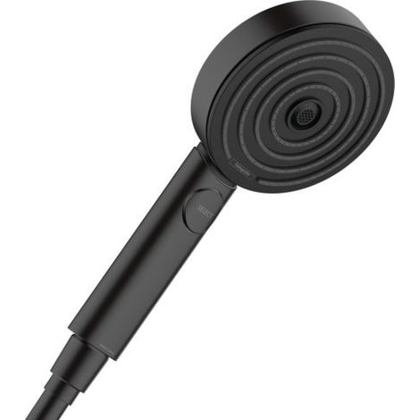 hansgrohe Pulsify douchette à main Select 24100670 Activation, noir mat, pomme de douche