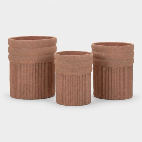 Colombie ensemble de 3 cachets d'extérieur cm ø 41,5x50-36x45-30,5x39,5 (trou cmø 27-32-37) (1/5)