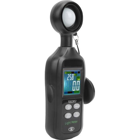 TDC802 Luxmeter, Hand-Lichtmesser mit 4-stelliger LCD-Anzeige, Digital-Lichtmesser, Photometer, 0 lx - 200 K lx (1/5)