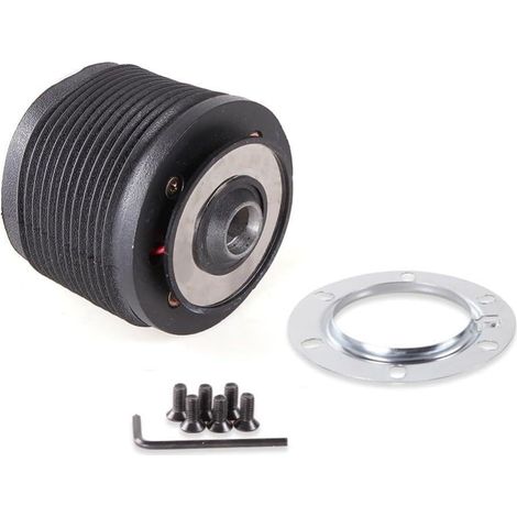 Kit Adaptation Volant Après-Vente pour mustang 1979-2004 Kit  Compatible pour mustang 79-04, fixation 6 boulons, pour robuste, installation simple, mat (1/5)