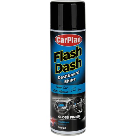 Flash Dash, pulitore per cruscotti, effetto lucido - 500 ml - Auto nuova