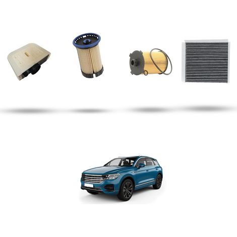 Kit tagliando 4 filtri compatibile con Vw Touareg III V8 TDI (CR) 310Kw dal 2019 (1/5)