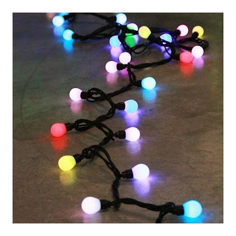 guirlande - 10 mètres - caps rgb pastel animée - trendy - festilight 50350-1-brgb-z
