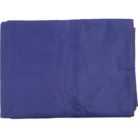 Toboggan en tissu pour enfants, jeu interactif parent-enfant, tapis de glisse extérieur pour maternelle, renforcé 8x1,4m bleu (1/5)