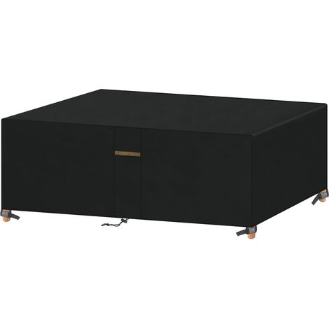 Housse de Protection Exterieur pour Table et Chaise de Jardin Imperméable - Housse D'hivernage 220x120x71cm (1/5)