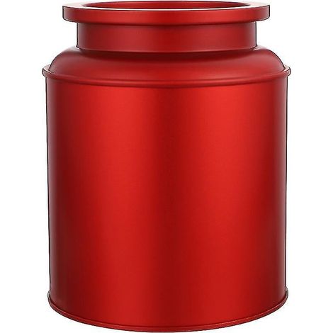 pot à thé en fer-blanc pour la conservation dans une maison de thé (1/3)