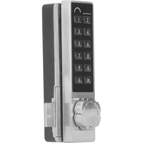 Serrure électronique à clavier numérique, déverrouillage par mot de passe intelligent de 1 à 15 chiffres pour tiroir de classeur de sauna (1/5)