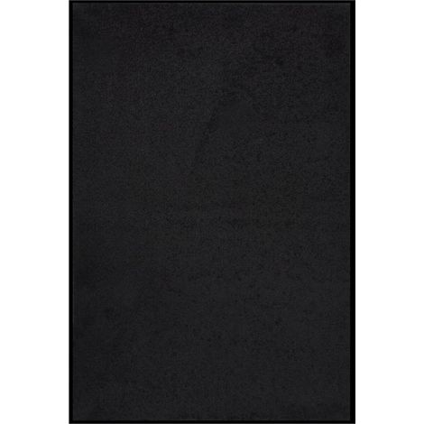 Fußmatte 80x120 cm Schwarz