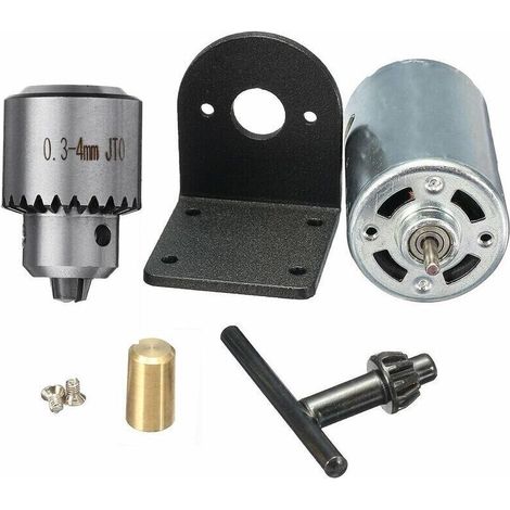 555 moteur moteur petit banc perceuse scie/support/mandrin bricolage gadget ensemble JTO mandrin (1/3)