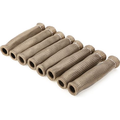 Lot de 8 gaines de protection thermique pour câbles de bougies d'allumage 2500° pour LS1/LS2 (1/3)