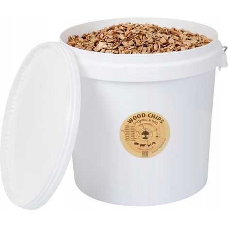 Copeaux de bois de cerisier fumés Forestlegend, boîte de 20 L (1/5)