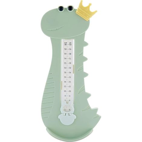 Misuratore per scarpe da bambino - Misuratore a doppia scala per una misurazione precisa della taglia delle scarpe, adatto ai bambini, verde (1/5)