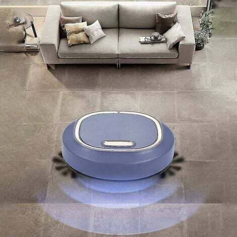 Aspirateur robot , aspirateur et vadrouille de sol 3 en 1, super aspiration, aspirateur robot 1500pa avec fonction de nettoyage, idéal pour la poussière de poils d'animaux