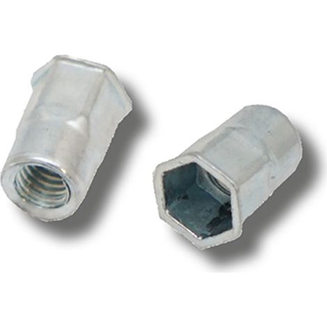 Jrp Riveting Products M6 x 16.0 Steel Rivet Nuts - Box of 500 (1/2)