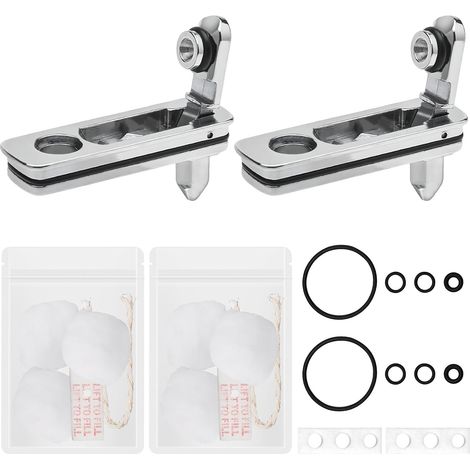 2 pcs Accessoires pour Zippo Briquets avec 2 ouates - Joint pour Insert - Accessoires Anti-évaporation - Joint de Rechange avec Tampon en Feutre de Coton - Accessoires métalliques