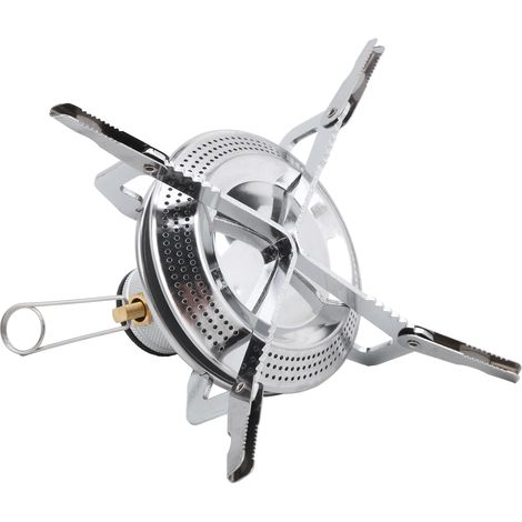 Réchaud de Camping Gaz Pliable AT6313 - Brûleur Compact pour Randonnée, Pique-nique et Voyage (1/5)