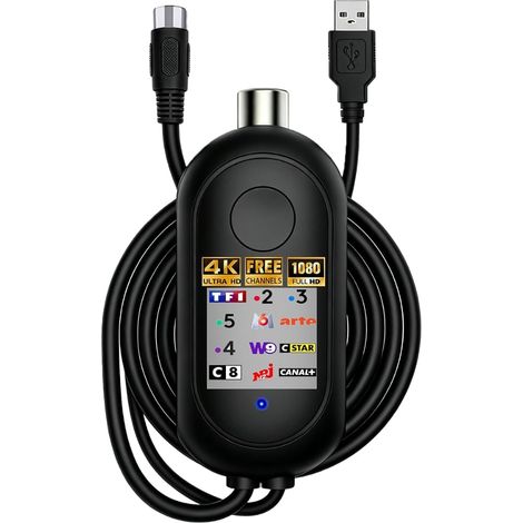 Amplificateur Antenne TV, Compatible Antenne Intérieure et Extérieure (1/5)