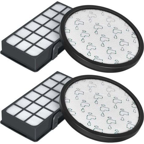 Filtri HEPA di ricambio Enowelir per aspirapolvere Rowenta modello RO69XX, confezione da 2 pezzi ZR006001 (1/4)