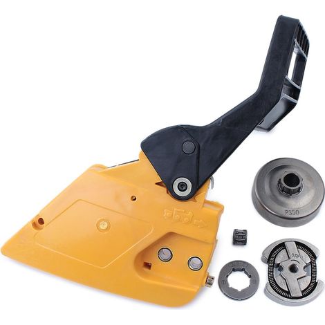 Kit de roue en chaîne côté embrayage, couvercle de tambour, poignée de frein pour tronçonneuse Partner 350 351 3/8 pouces 7T, pièces de rechange pour roulement à aiguilles (1/5)