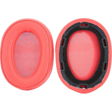 Ersatz-Ohrpolster für Sony MDR-100ABN WH H900N Kopfhörer, Rot - Ersatz-Ohrpolster für Sony MDR-100ABN WH H900N Kopfhörer, Rot (1/5)