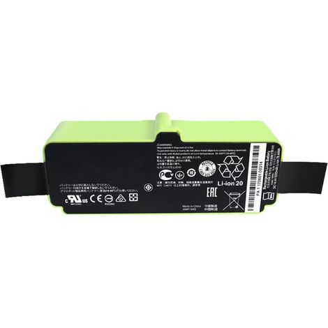 Batterie Li-ion 14,8 V 5 200 mAh pour iRobot Roomba 900 Series 980 985 981 960 961 964 966 970 895 896 886 871 760 776 696 691 671 616