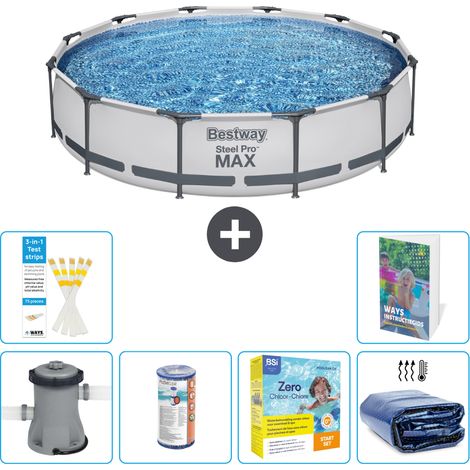 Bestway Steel Pro MAX Rund - 366x76 cm - 7-teilig S224
