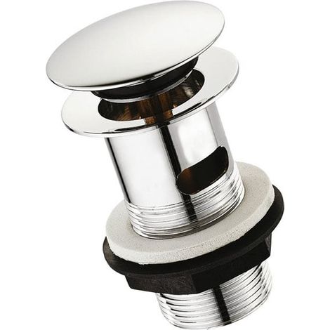 Ideal Standard Basin Waste with Click Plug Chrome - Slotted (1/2)