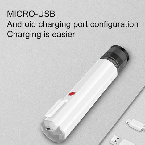 Portable Electric Vacuum Preservation Machine Household Packaging Stack Sealer White