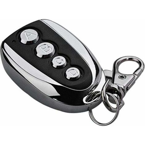 Lot de 2 télécommandes pour ouvre-portail coulissant automatique - 433 MHz avec Émetteur Télécommande 433 Mhz Récepteur Radio Auto-apprentissage 13Treize