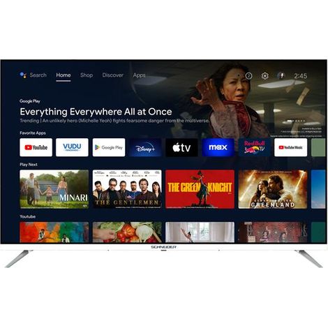 Schneider LED-Fernseher UHD 4K - GMS55A1GW - Schneider